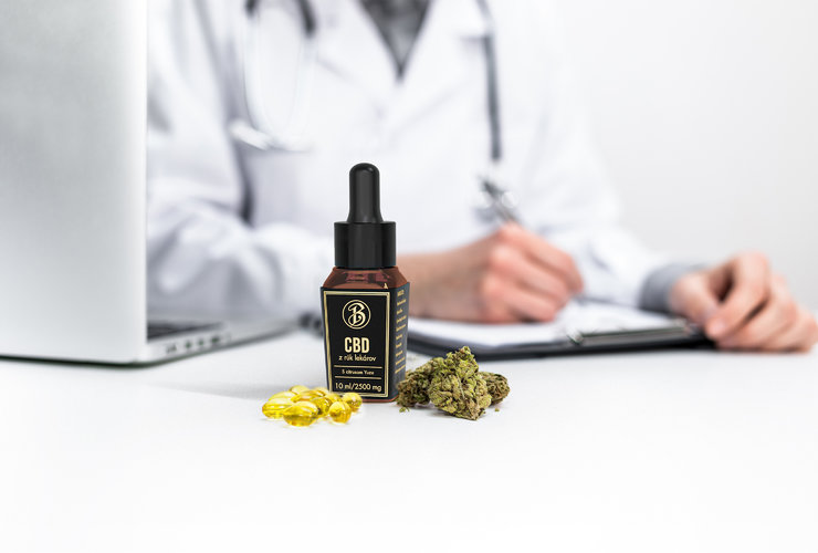 CBD očami lekára