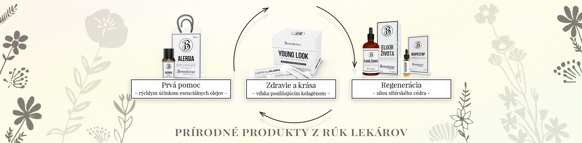 PRÍRODNÉ PRODUKTY Z RÚK LEKÁROV